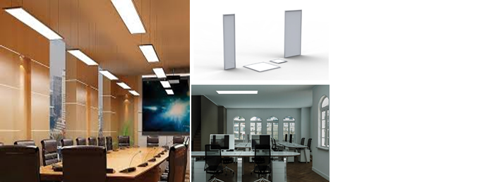 Led Panel 120x60 68w luz blanca, panel led colgante para techo