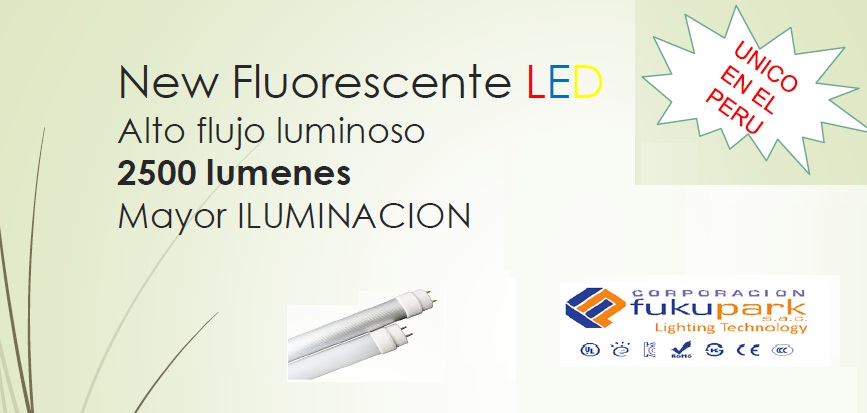 tubo led peru